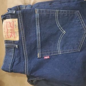 Levi 550 Relaxed Fit Men's Dark Blue Jeans 42x30